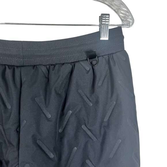 Fleece Lined Quilted Pants Mens Medium Gray New Pockets Warm Winter - Picture 7 of 10